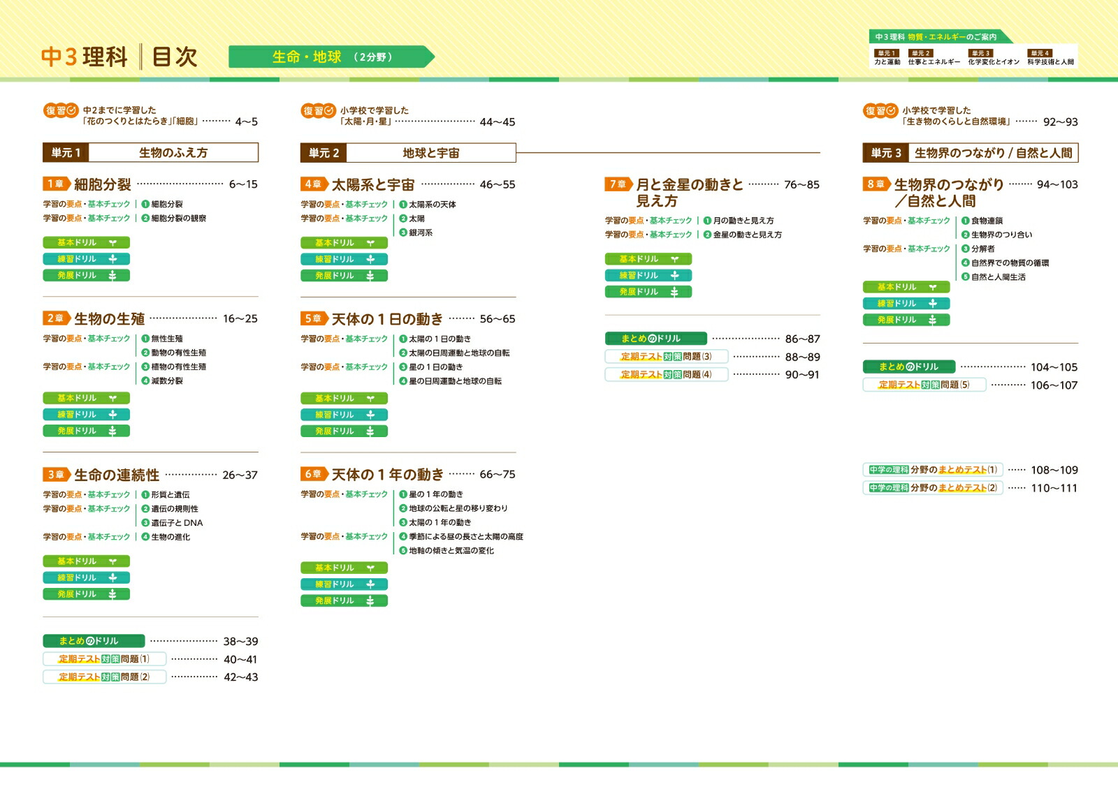 楽天ブックス できた 中3理科 生命 地球 2分野 本 楽天ブックス できた 中3理科 生命 地球 2分野 本